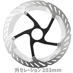 シマノ RT-CL800 203mm センターロック ナロータイプ 付属ロックリング:外セレーションタイプ