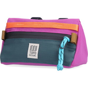 【即納】Topo Designs MINI BIKE BAG MOUNTAIN ボタニックグリーン/グレープ