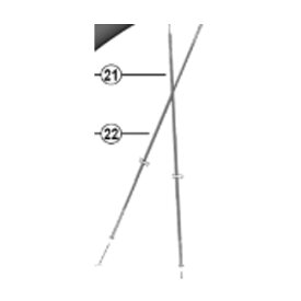 [21]右スポーク（259mm）