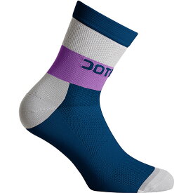 ドットアウト Stripe Sock 708.ブルー/グレー