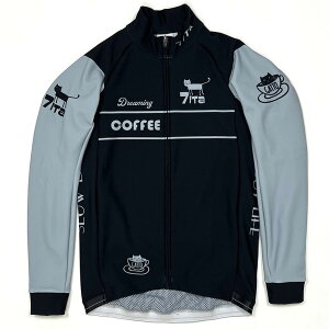 ZuC^A Cafe Cat LS Jersey Ot@Cg