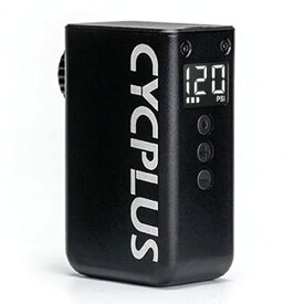 【即納】CYCPLUS TINYPUMP CUBE AS2PRO ブラック 空気圧計付き MAX120Psi 電動空気入れ 電動ポンプ 仏米対応 サイクプラス