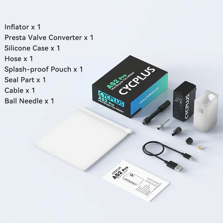 楽天市場】【即納】CYCPLUS TINYPUMP CUBE AS2PRO ブラック 空気圧計  