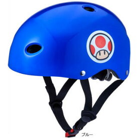 【あす楽】あさひ マリオカートキッズヘルメット ブルー