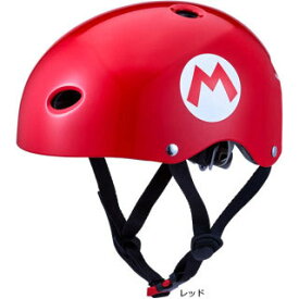 【あす楽】あさひ マリオカートキッズヘルメット レッド