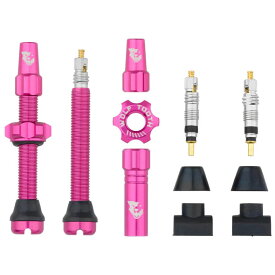 ウルフトゥース チューブレスバルブ ステムキット ピンク