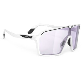 ルディプロジェクト スピンシールド ホワイトマットフレーム/インパクトX2 調光レーザーパープルレンズ (0172SP727558-05)