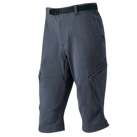 パールイズミ 【9160】ストレッチ クロップド カーゴ 2.ダークグレー PEARLIZUMI