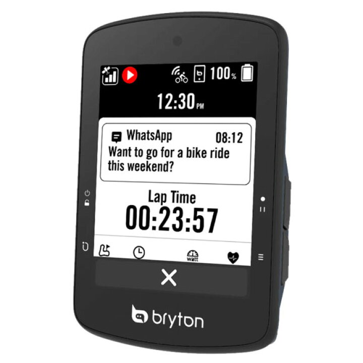 新発売】ブライトンRider S510E かすま GPSナビ付きサイクルコンピューター