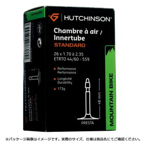 【店内全品P10倍!要エントリー8/11まで】ハッチンソン スタンダード チューブ 700×20-25 仏式(60mm) (8068-CV657861)