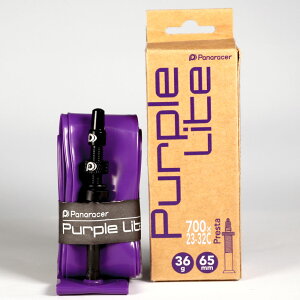 【即納】パナレーサー パープルライト 700×23-32C 65mm TPUチューブ (TW723-32F65-PL)