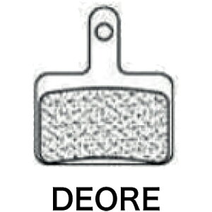 u[LO BRAKE PAD CARBO METALLIC SHIMANO DEROE