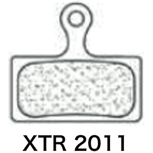 �u���[�L���O BRAKE PAD CARBO METALLIC SHIMANO XTR 2011