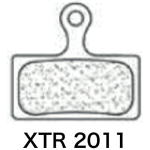 u[LO BRAKE PAD ORGANIC SHIMANO XTR 2011