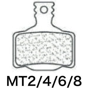 u[LO BRAKE PAD CARBO METALLIC MAGURA MT2/4/6/8