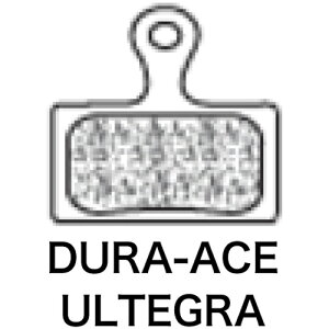 u[LO BRAKE PAD CARBO METALLIC SHIMANO DURA-ACE/ULTEGRA