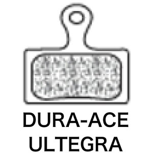 u[LO BRAKE PAD ORGANIC SHIMANO DURA-ACE/ULTEGRA