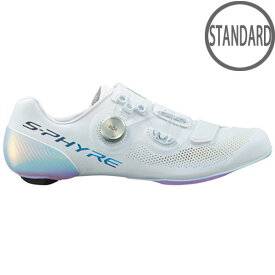 シマノ S-PHYRE(SH-RC903PWR) ホワイト スタンダード SPD-SL シューズ