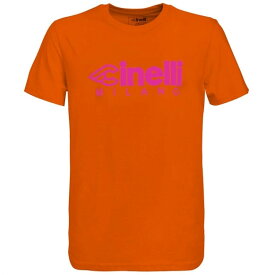 チネリ MILANO Tシャツ ブライトオレンジ