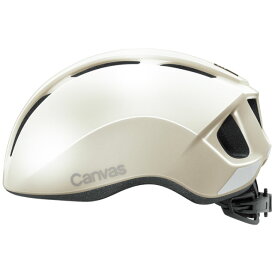 OGKカブト キャンバス・スポーツ(CANVAS-SPORTS) ホワイトベージュ ヘルメット