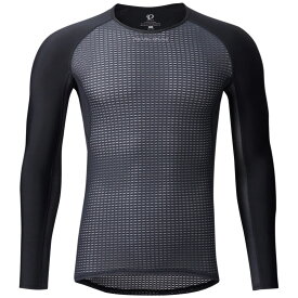 パールイズミ 【110】コールド シェイド ロングスリーブ 3.ブラック PEARLIZUMI