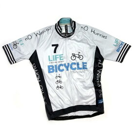セブンイタリア Bicycle Life Jersey オフホワイト
