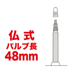ブリヂストン ディスタンザ チューブ ゴム厚0.8mm 700×18-25C(仏バルブ 48mm) (D18258M)