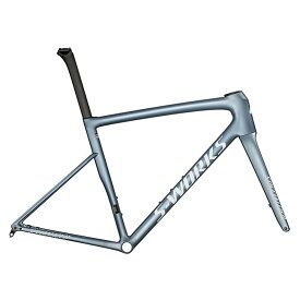 【送料無料】【代引不可】25S-WORKS TARMAC SL8 FRAMESET グロスグレイシャルメタリック/レッドトゥゴールドパール/ホワイト 49