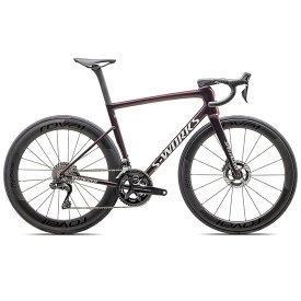 【送料無料】【代引不可】25S-WORKS TARMAC SL8 - SHIMANO DURA-ACE DI2 グロスソリディティ/RDトゥBKパール/メタリックWHSV 52