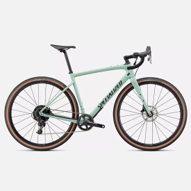 【送料無料】【代引不可】22スペシャライズド DIVERGE SPORT CARBON -SRAM Apex グロスCAホワイトセージ/オーク/ブラック/クローム/クリーン 44