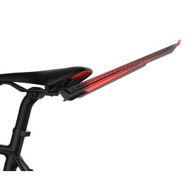 【店内全品P10倍!要エントリー8/11まで】READY GO LF01-A Glow Bike Fender（リアライト付） トランスペアレントブラック USB充電