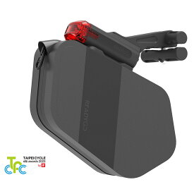 READY GO LUMIS Lite-S Saddle Bag ブラック USB充電