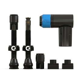 【店内全品P10倍!要エントリー9/11まで】Clikvalve CLIK チューブレスバルブ＆ポンプヘッドキット 40mm [CKB]
