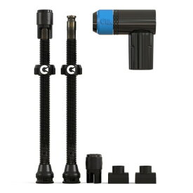 【店内全品P10倍!要エントリー9/11まで】Clikvalve CLIK チューブレスバルブ＆ポンプヘッドキット 80mm [CKB]