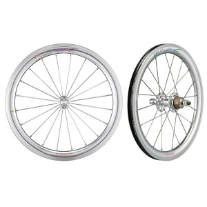 Hubsmith HS-Bumbee A349 2SP BROMPTON MK5�p 2�� 349 (16�C���`) �z�C�[���Z�b�g �|���b�V���V���o�[ �X�`�[�� (�n�u�X�~�X)
