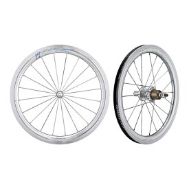 Hubsmith HS-Bumbee A349 7SP BROMPTON MK5用 7速 349 (16インチ) ホイールセット ポリッシュシルバー スチール (ハブスミス)