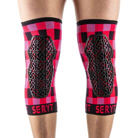 SERYT(セリット) FLOW KNEE PROTECTION チェッカー ピンク