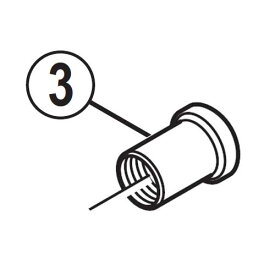 [3]取付ナット(前用/12.5mm)