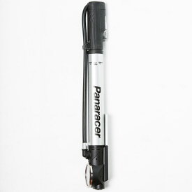 パナレーサー 携帯用 可変式ミニフロアポンプ シルバー ロングホース仕様