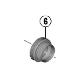 [6]左アダプター（B.C.1.37”×24T）英ネジ （BB-RS500）