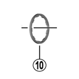 [10]ギア間座（t=2.18mm）