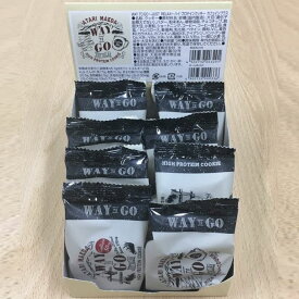 前田製菓 WAY TO GO ハイプロテインクッキー コーヒー 1箱(8袋入り)