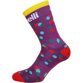 チネリ CALEIDO DOTS SOCKS パープル