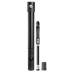 【店内全品P10倍!要エントリー9/11まで】クランクブラザーズ クリック HV MTB用 (メーター/炭酸(CO2)カートリッジ対応) ポンプ ミッドナイトエディション