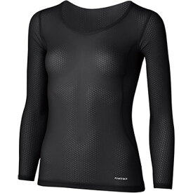 ファイントラック ドライレイヤーベーシックロングスリーブ レディース FUW0421 ブラック L1ベースレイヤー