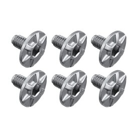 【M便】シマノ クリートボルト SPD-SL ノーマル 軽量タイプ M5×8mm 6個入り (ボルトのみ) SHIMANO