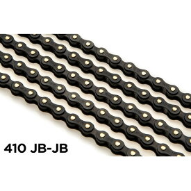 イズミ 410 JET BLACK JB/JB 1/2×1/8 116L チェーン