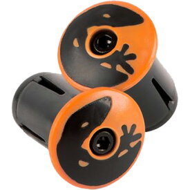 【店内全品P10倍!要エントリー9/11まで】リザードスキン DSP Bar Tape Plugs 2個入 タンジェントオレンジ