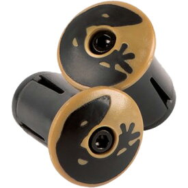 【店内全品P10倍!要エントリー9/11まで】リザードスキン DSP Bar Tape Plugs 2個入 ベガスゴールド