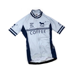 ZuC^A Cafe Cat Lady Jersey O[ fB[X